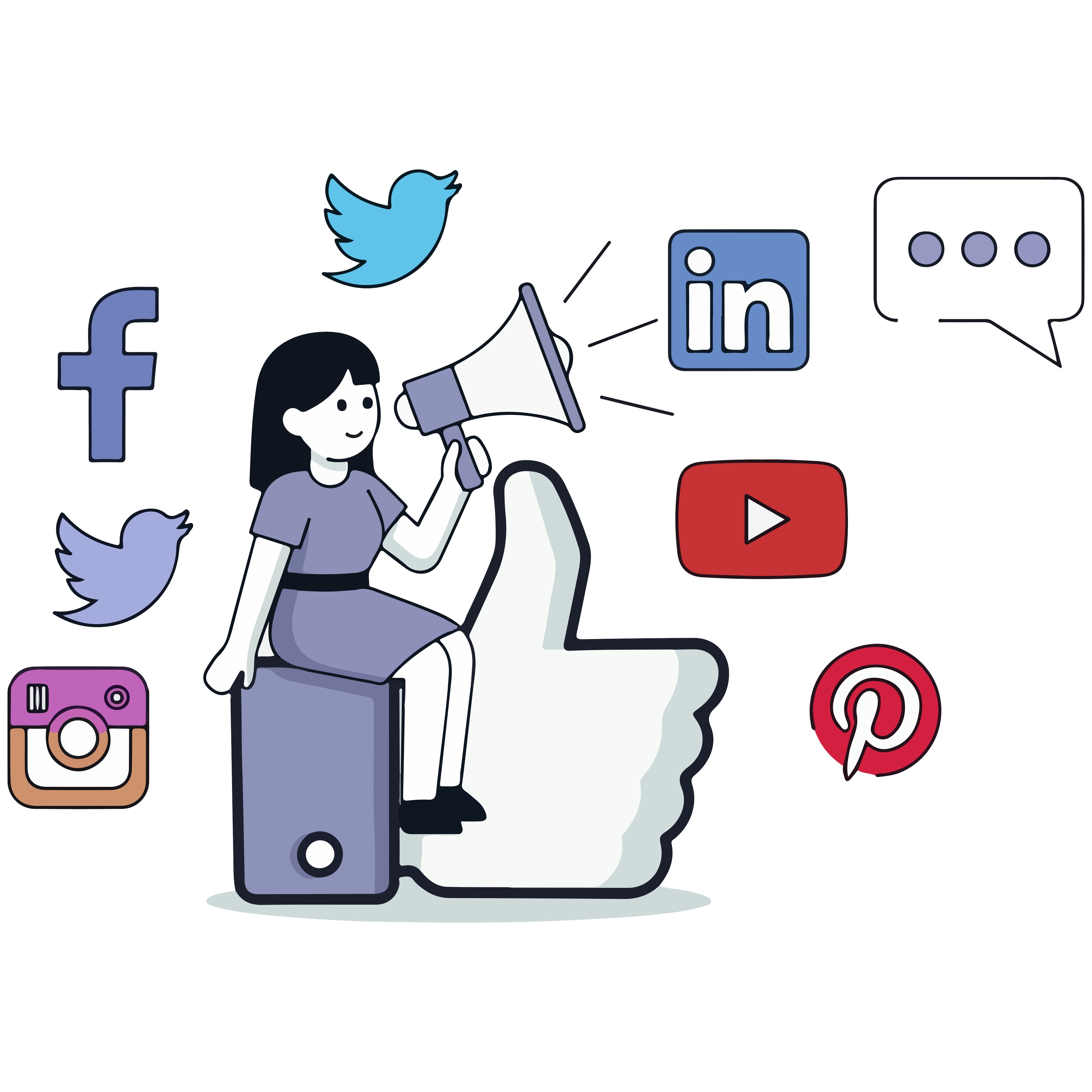 image d'illustration pour la FAQ  <b>Réseaux sociaux</b> et recherche d'emploi?  Pourquoi?  Comment?